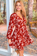 Lady Like Floral Mini Dress