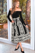 Minimalist Moment Ornate Midi Dress