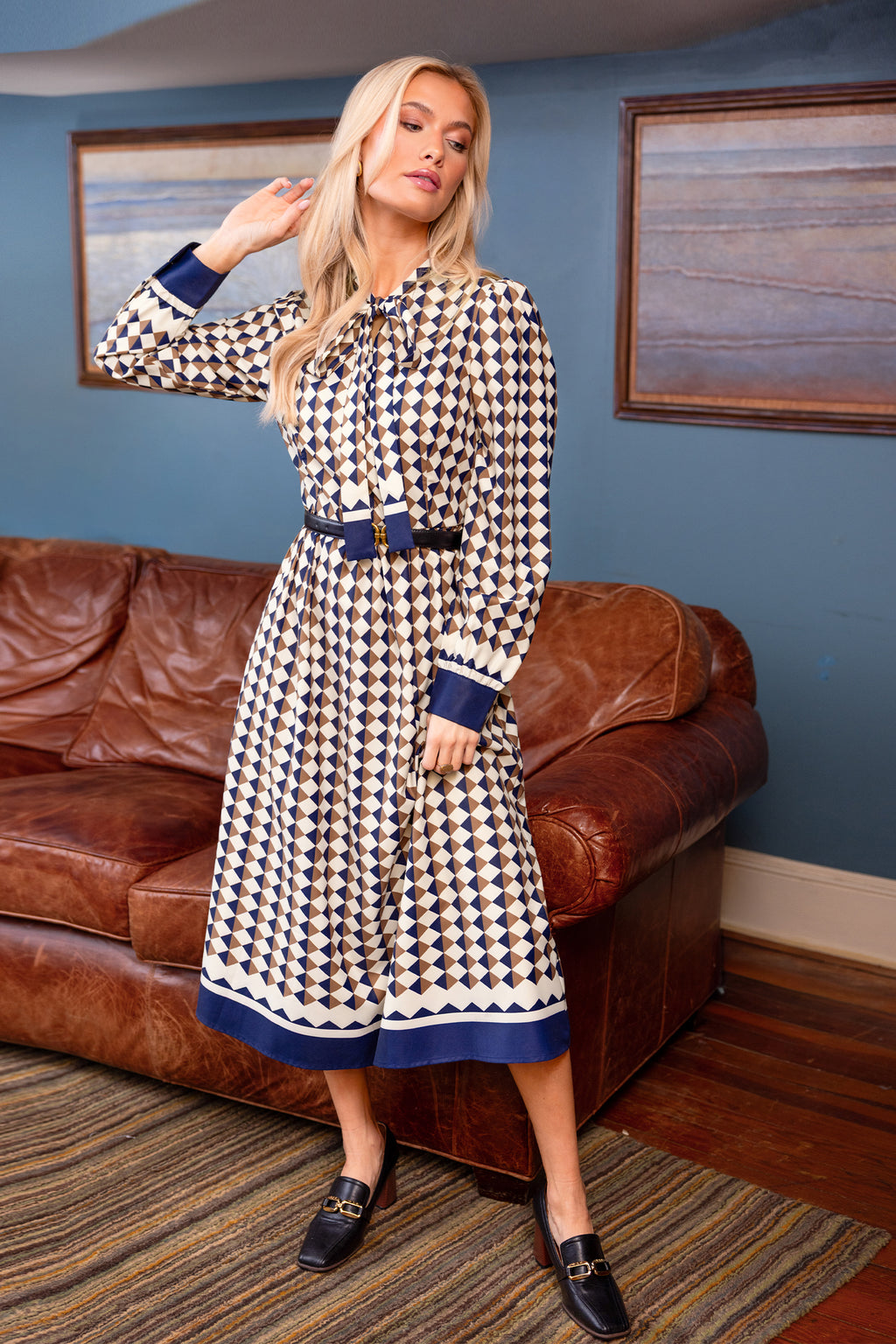 Exceptional Geo Maxi Dress