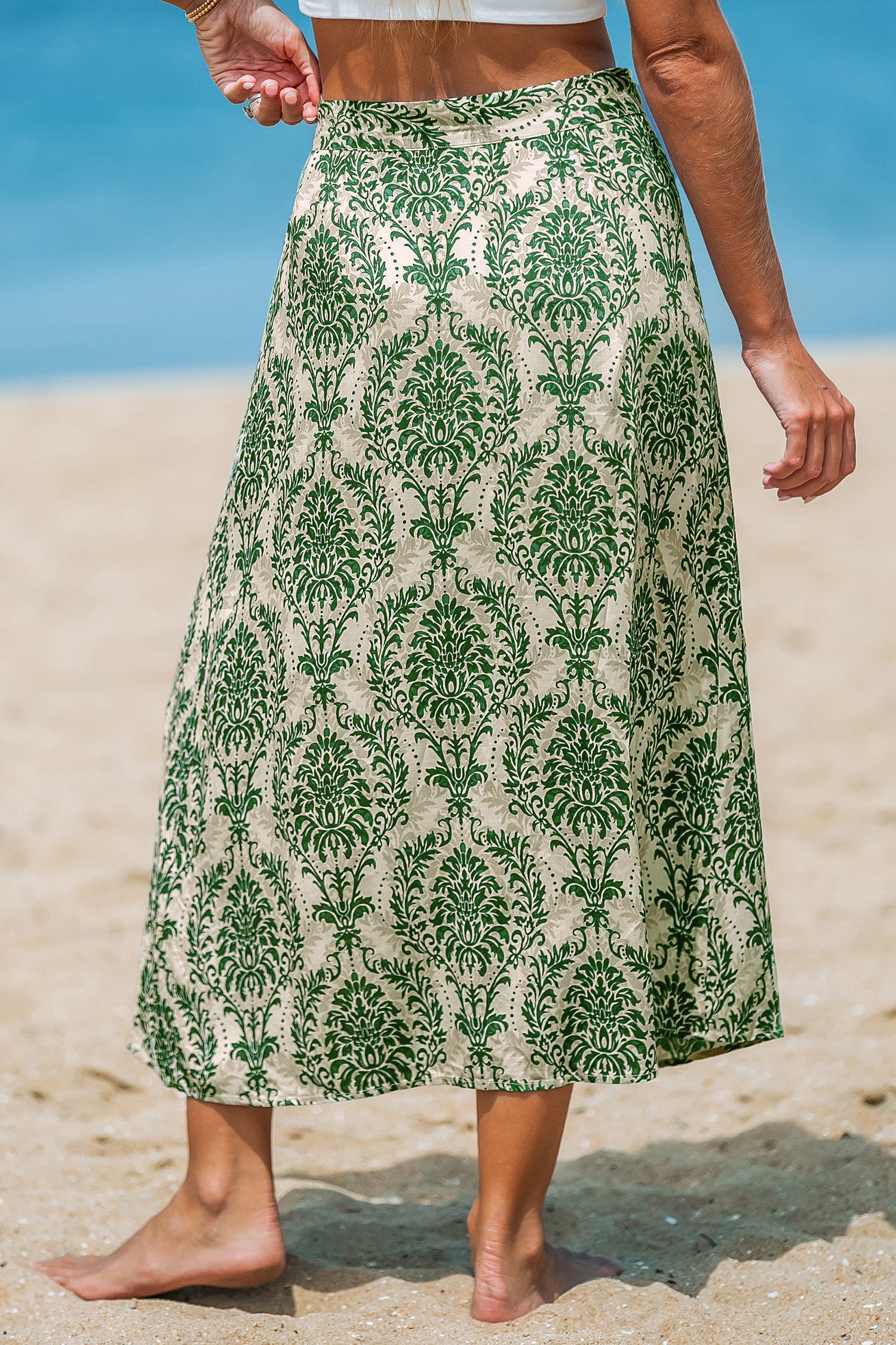 Boho Paisley Cover-Up Sarong