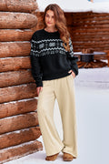 Snowball Fight Winter Sweater