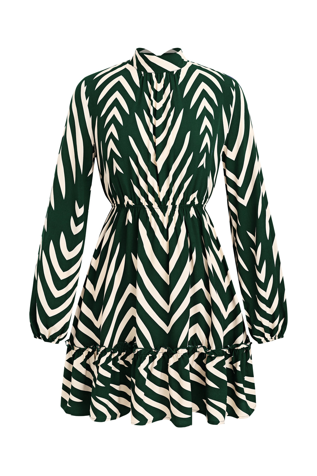 Pop Off Abstract Mini Dress
