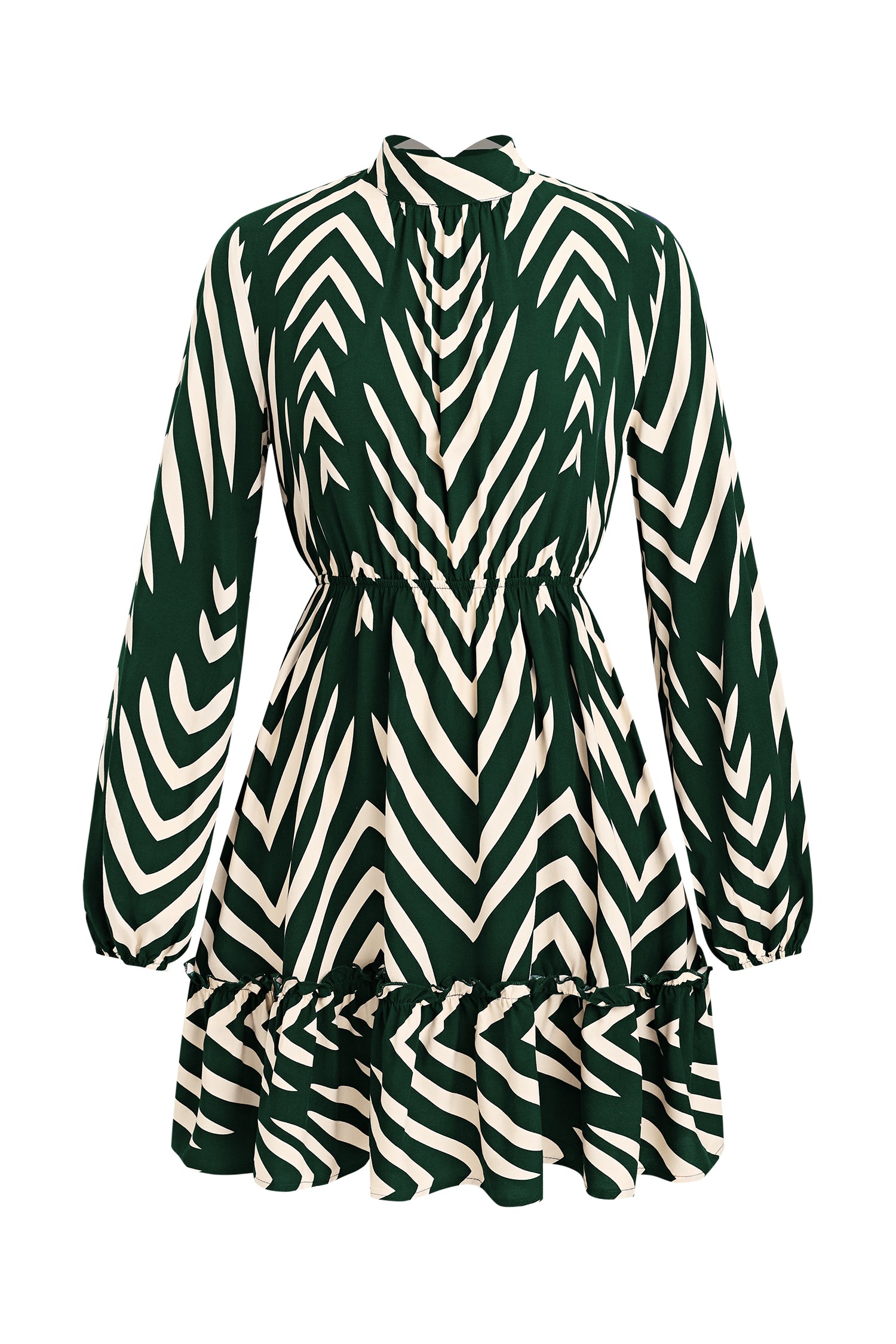 Pop Off Abstract Mini Dress