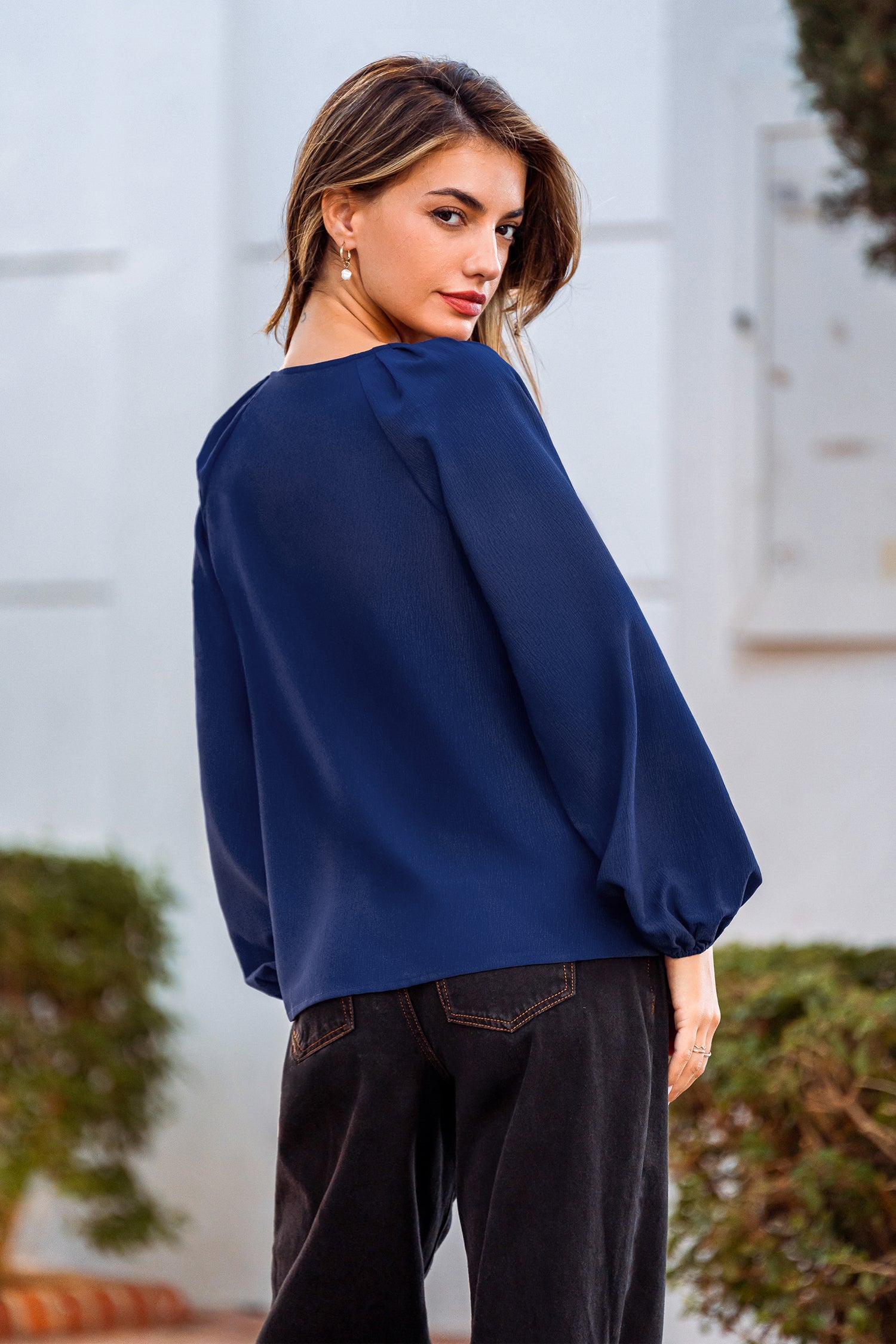 Catch a Vibe Blue Top