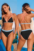 Bubblegum Beach Colorblock Bikini Set