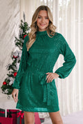 Luck on My Side Green Mini Dress