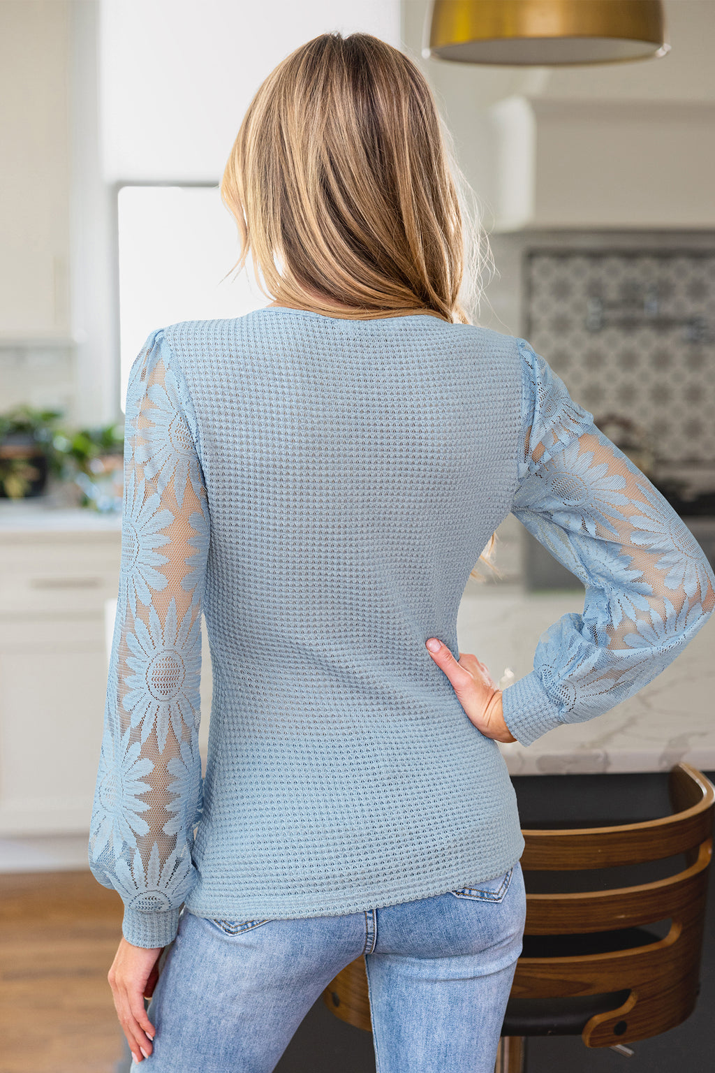 Peppy Mood Blue Top
