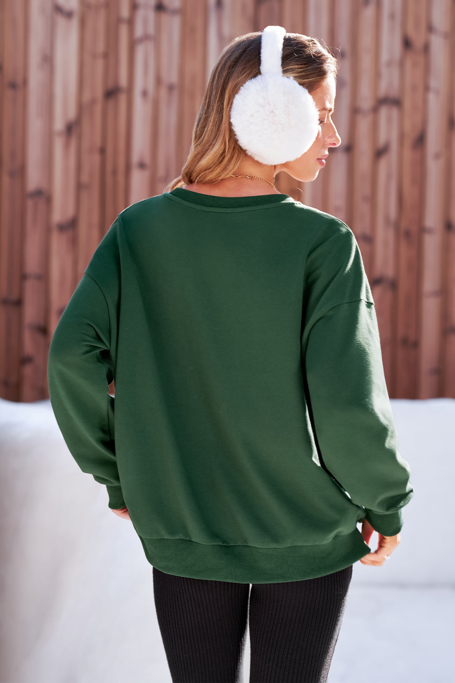 Frosted Pine Green Sweatshirt