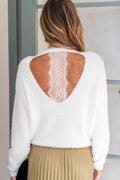 Too Cozy White Sweater