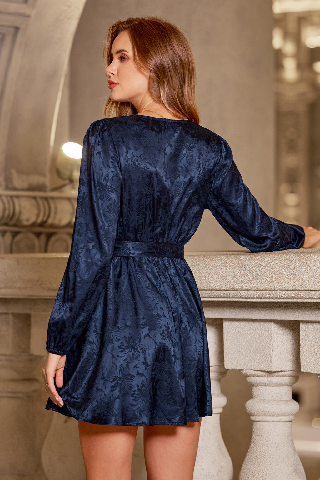 Never Basic Blue Mini Dress