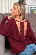 Blush Wine Red Top