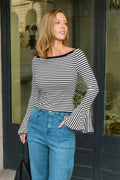City Beat Striped Top